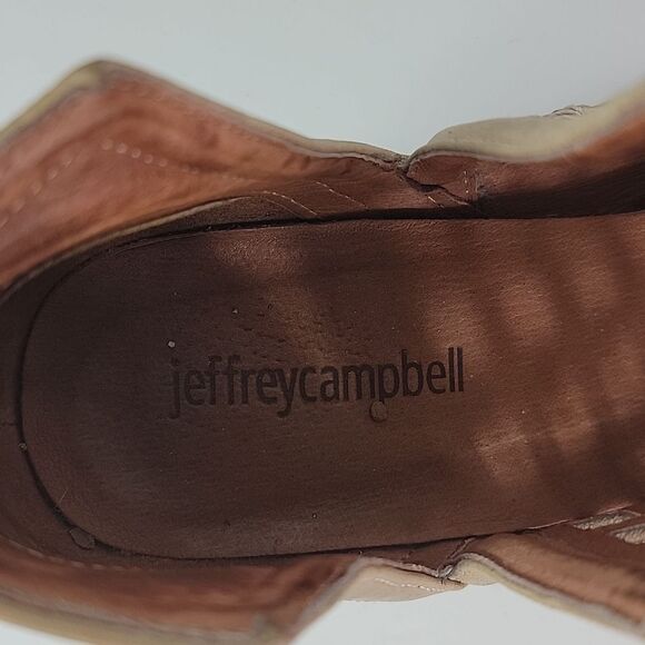 Jeffrey Campbell Taggart Open Weave Women's Booties - Picture 10 of 13